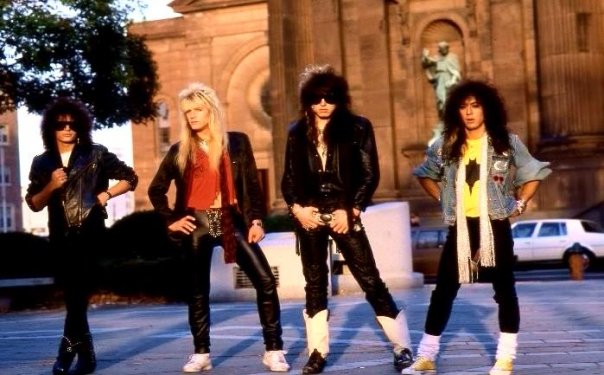 Cinderella Band Photo Outside