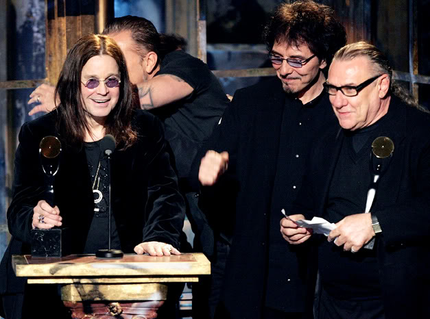 Black Sabbath Recent Accepting Award 2006