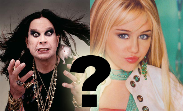 What does Ozzy Osbourne have to do with Hannah Montana?