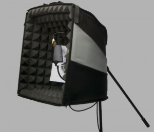 Isolate a microphone. Portabooth