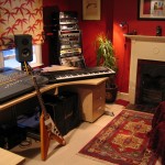 Home recording studio ideas: large outboard gear rack