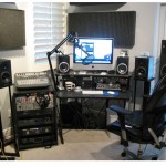 Home studio set up.