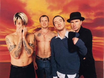 Red Hot Chili Peppers Sky Background