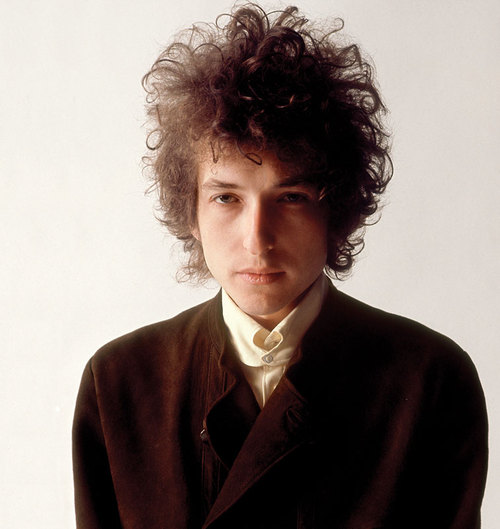 Bob Dylan Young Portrait Color