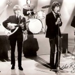 Early Rolling Stones Photo. Clean cut, performing in TV