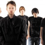 Radiohead band: Wallpaper white background
