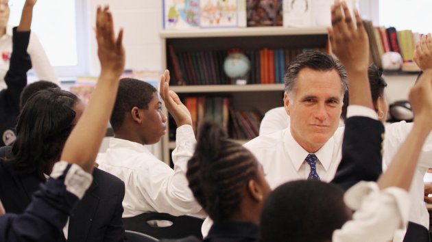 Mitt Romney Wants Larger Class Sizes in Schools