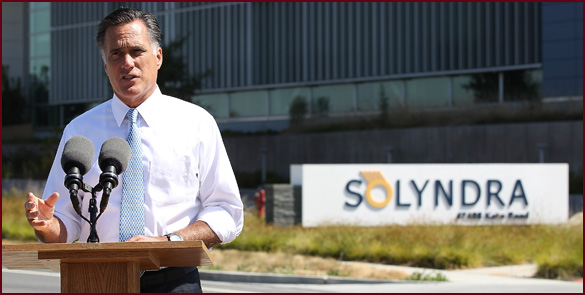 Mitt Romney Lies About Solyndra. Mitt Lies About Everything.