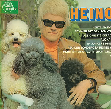 Heino Awkward Album Cover. Likes Poodles.