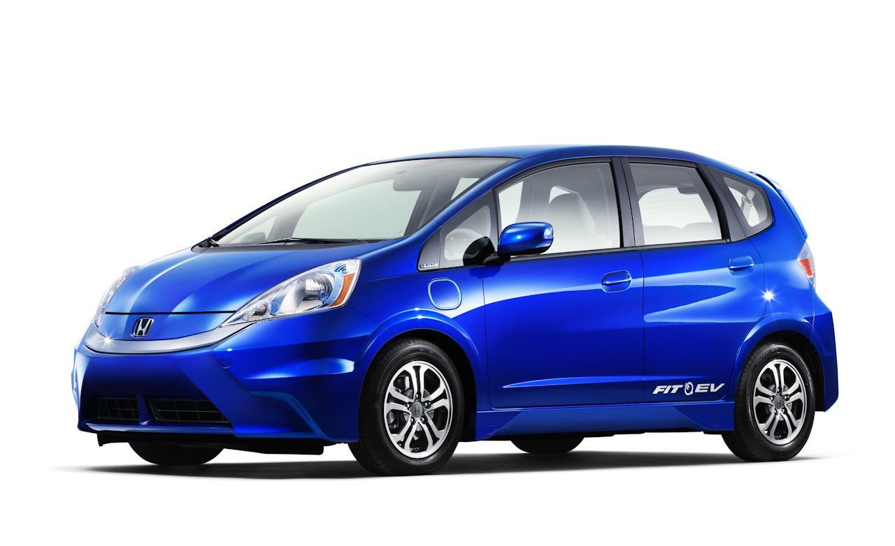 Honda Fit Electric Car (blue)