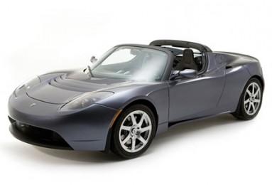 Tesla Roadster, grey, electric cars
