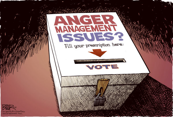 Don't Vote Angry. Elections are About What's Good, not Bad.