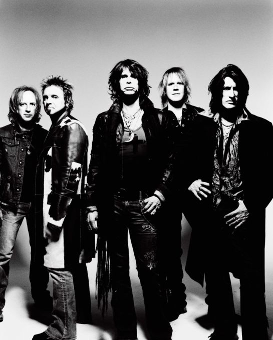 Aerosmith band promo shot