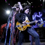 Aerosmith Perry and Typer in concert