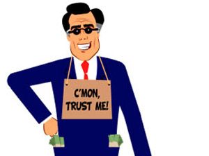 Mitt Romney and His Blind Trust. Not the Secret Santa We Love.