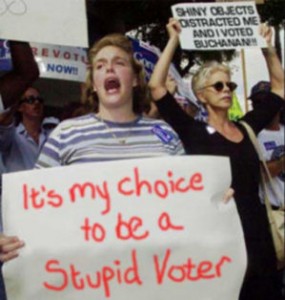 Republicans LOVE consciously stupid voters.