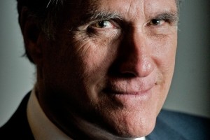 Mitt Romney close up