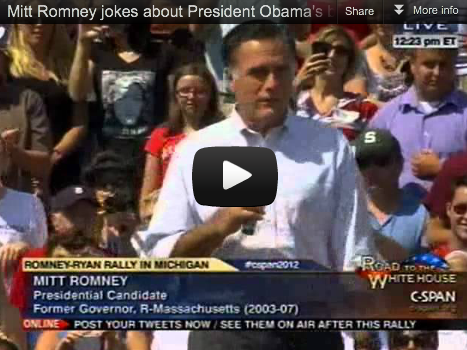 Mitt Romney: No One Ever Asked to See My Birth Certificate (video)