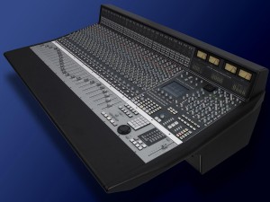 SSL AWS900 Recording Studio Console, angle