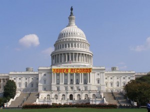 Congress, washington, building, daytime, tower records