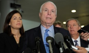 John McCain, Lindsey Graham, Kelly Ayotte press conference