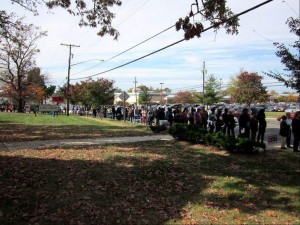 Long voter lines, 2012 EARLY voting