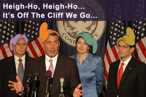 Yes, Washington is Broken. Off The Fiscal Cliff We Go.