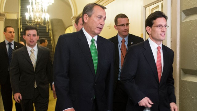 eric cantor, john boehner, cantor loses election