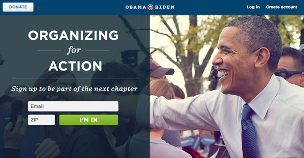 Obama campaign re-launch: Organizing for Action