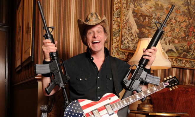 Ted Nugent crazy about guns