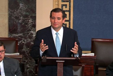 Ted Cruz fake filibuster