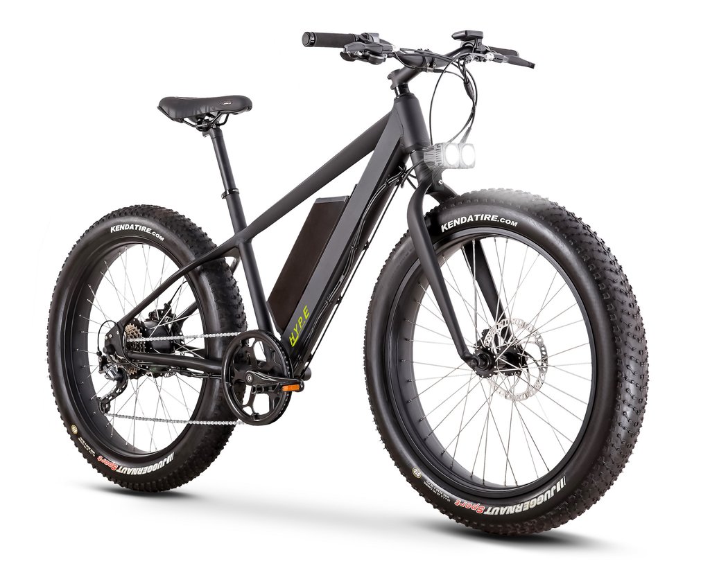 HyperFat Fat Tire E-bike, front angle