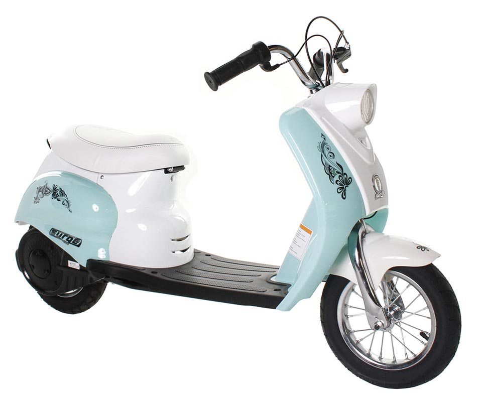 Surge City Scooter, blue and white