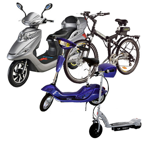 Electric scooters, e-bikes, compared