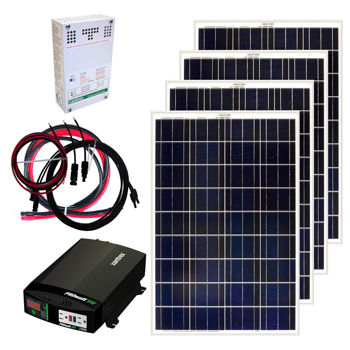 400 watt off grid solar panel kit, DIY