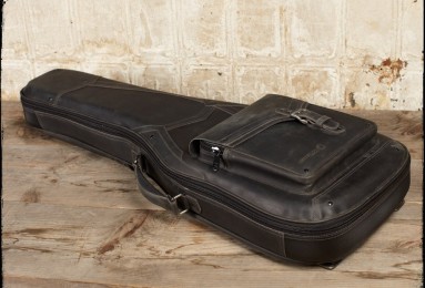 Best guitar cases: leather guitar case