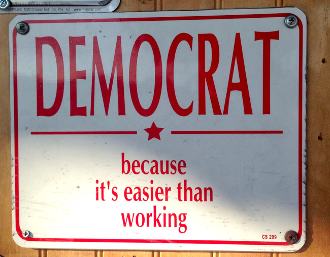 Democrats Want Free Stuff