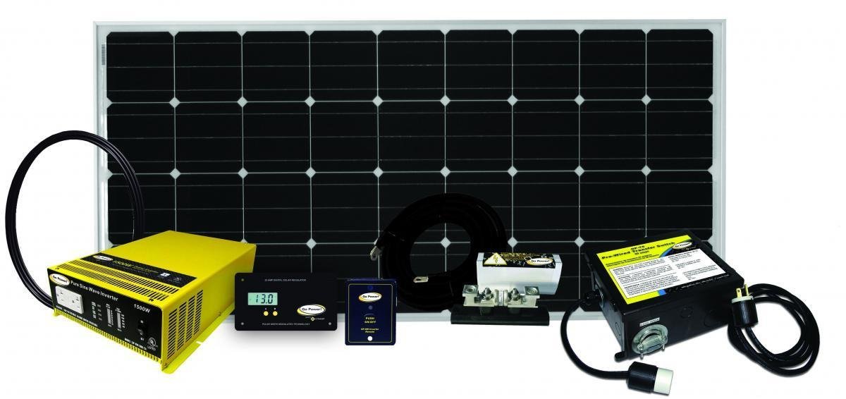 GoPower 160 watt rv solar panel kit