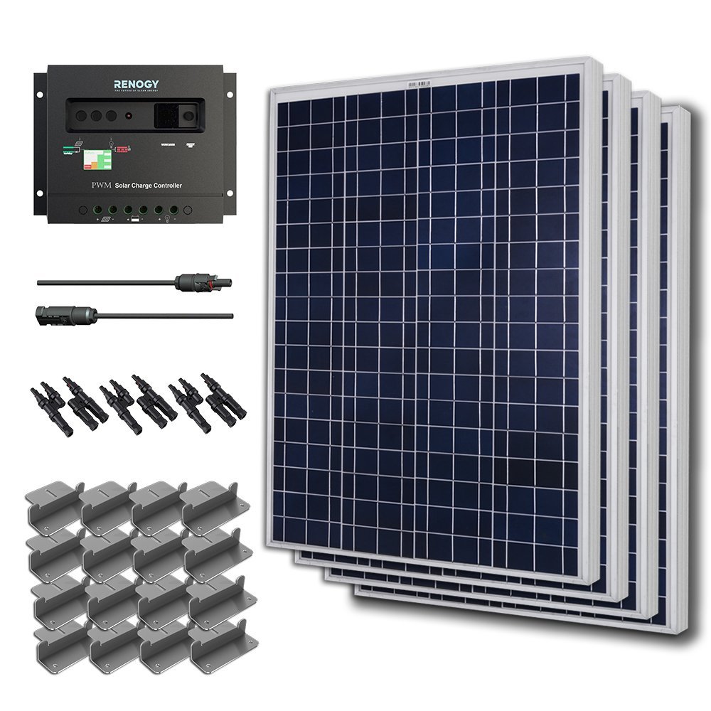 Renogy Solar 400W Poly Starter Kit