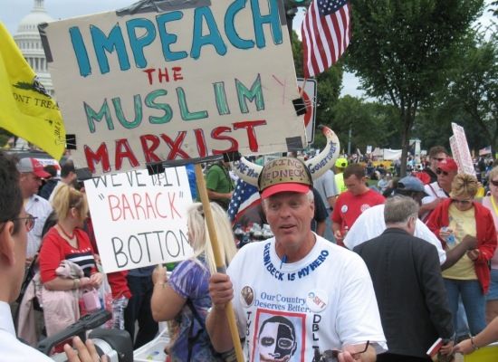 Tea Party Protests, Obama Muslim