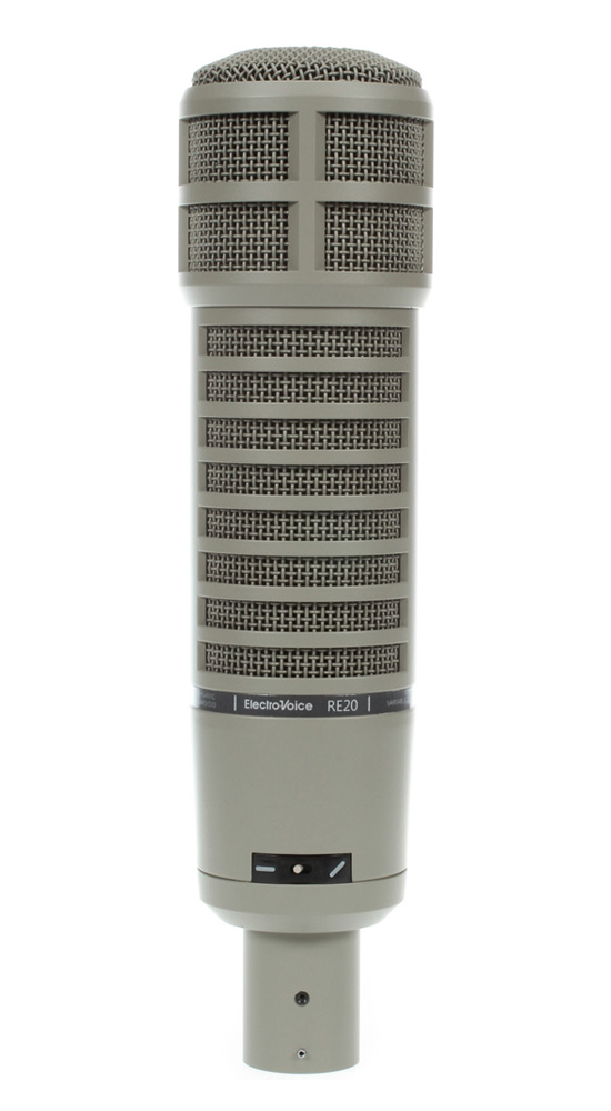Studio microphone: EV RE20