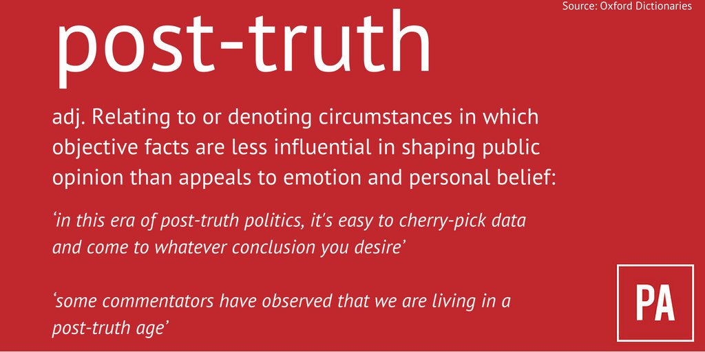 post-truth definition