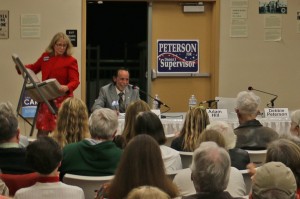 Debbie Peterson, Dan Carpenter, Avila Beach "Debate"