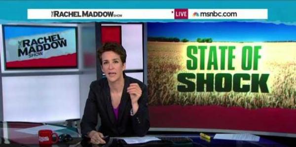 Bewildered Rachel Maddow