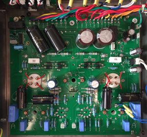 Inside Yaqin MS-300C tube amplifier