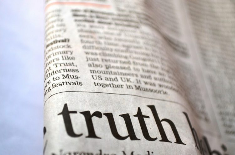 newspaper, truth