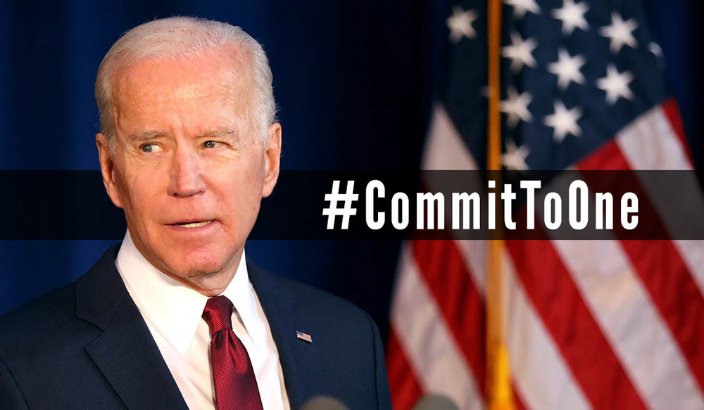 Joe Biden #CommitToOne
